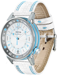 B.R.M. Watch Boat Master BM2 34mm White BM2-34-GT-BLC