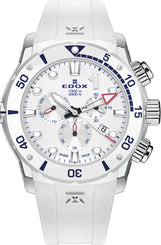 Edox Watch CO-1 Chrono Quartz Titanium Mens 10242 TINB BBUINR