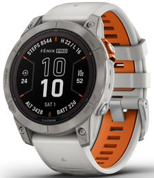 Garmin Watch Fenix 7 Pro Sapphire Solar Titanium 010-02777-21