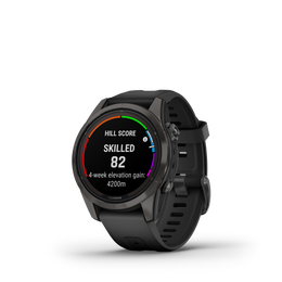 Garmin Watch Fenix 7S Pro Sapphire Solar Carbon Grey Titanium