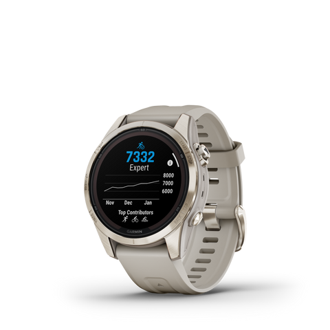 Garmin Watch Fenix 7S Pro Sapphire Solar Soft Gold