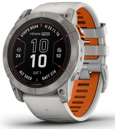 Garmin Watch Fenix 7X Pro Sapphire Solar Titanium 010-02778-15