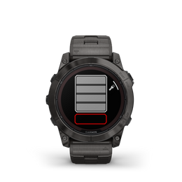 Garmin Watch Fenix 7X Pro Sapphire Solar Carbon Grey Titanium