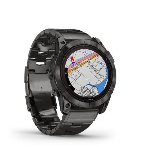 Garmin Watch Fenix 7X Pro Sapphire Solar Carbon Grey Titanium