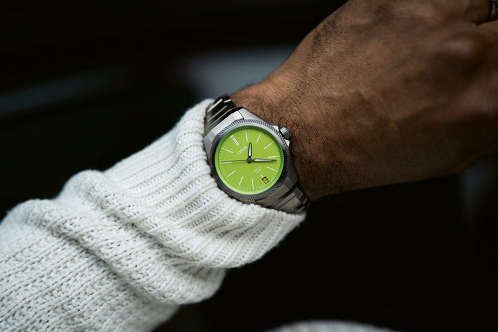 Oris Watch ProPilot x Kermit Edition