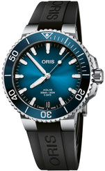 Oris Watch Aquis Date Calibre 400 Blue Rubber 01 400 7769 4135-07 4 22 74FC