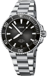 Oris Watch Aquis Date Calibre 400 Anthracite Bracelet 01 400 7769 4154-07 8 22 09PEB