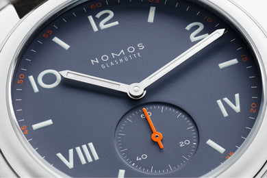 Nomos Glashutte Watch Club Campus Blue Purple 38