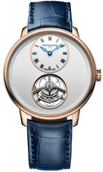 Arnold & Son Watch Ultrathin Tourbillon Gold Silver Opaline Limited Edition 1UTBR.I01A.C246R