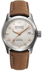 Bremont Watch Solo 37mm Rose Dial Numerals SOLO-37/SI-RG/R