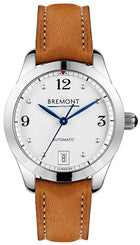 Bremont Watch Solo 34 Ladies SOLO-34-AJ-WH-D-TAN LEATHER