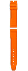 IWC Strap Rubber Pilot's Mark XX & Chrono 41 20/18mm Orange