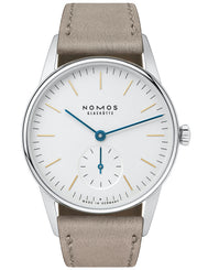 Nomos Glashutte Watch Orion 33 Steel Back 321