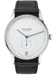 Nomos Glashutte Watch Orion Datum Sapphire Crystal 380