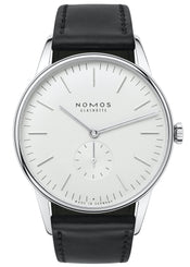 Nomos Glashutte Watch Orion 38 Weiss Sapphire Crystal 386