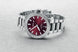 Oris Watch Aquis Date Sunray Cherry Red 43.5 Bracelet