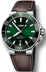 Oris Watch Aquis Date Leather 01 733 7730 4157-07 5 24 10EB