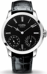 Czapek Watch Quai Des Bergues Steel Black Enamel S Quai Des Bergues Steel Black Enamel S