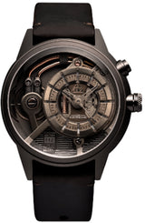 Electricianz Watch SteelZ The Brown Z Leather ZZ-A4C/01-CLC