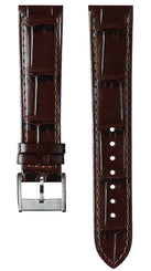 Hamilton Strap Jazzmaster Aligator Leather Brown H600.325.111