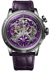 Louis Moinet Watch Memoris Superlight Purple Limited Edition LM-79.20.17