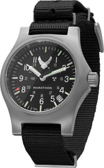 Marathon Watch USAF Collection Official USAF Re-Issue GP Quartz With Date GPQ WW194015SS-1003