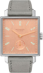 Nomos Glashutte Watch Tetra Goldelse Sapphire Crystal 491