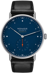 Nomos Glashutte Watch Metro Neomatik 39 Midnight Blue Sapphire Crystal 1115