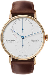 Nomos Glashutte Watch Lambda 39 Sapphire Crystal 953