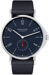 Nomos Glashutte Watch Ahoi Atlantic Sapphire Crystal 557