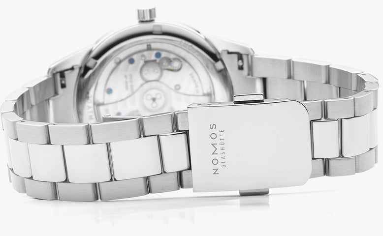 Nomos Glashutte Watch Club Sport Neomatik Polar Blue Sapphire Crystal