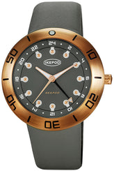 Ikepod Watch Seapod GMT Bronze Archi Grey Limited Edition S004 ARCHI GREY