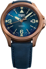 Traser H3 Watches Active Lifestyle P67 Officer Pro Automatic Bronze Blue 108074