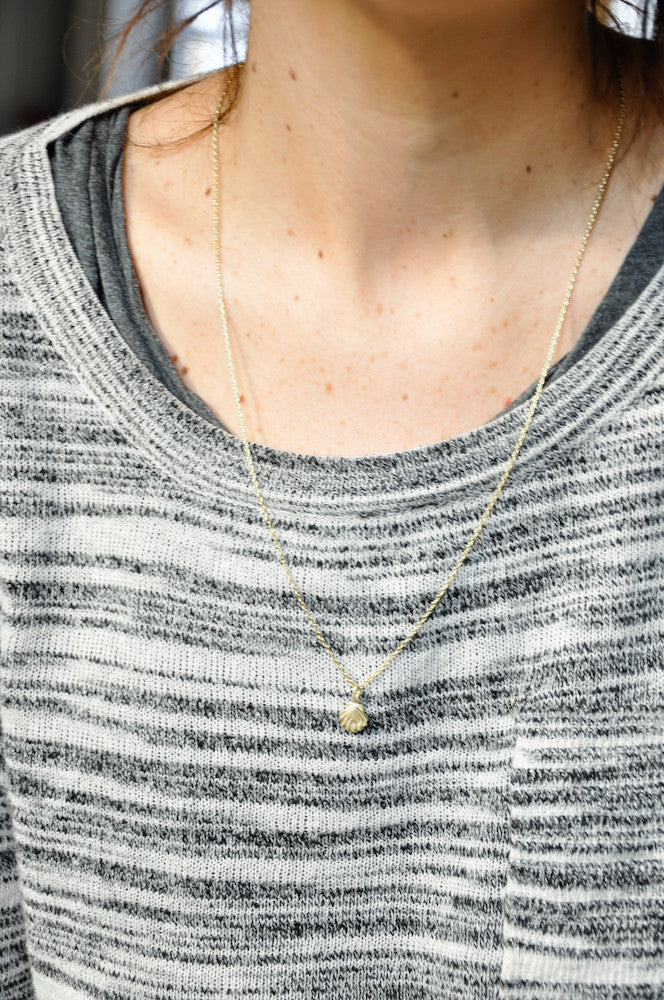 Tassel Necklace Gold