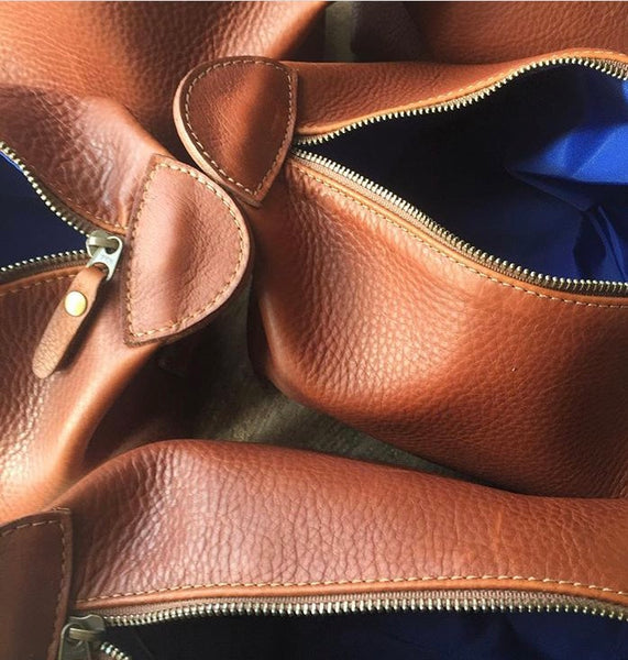 Top Grain Vs. Full Grain Leather Bags and Dopp Kits