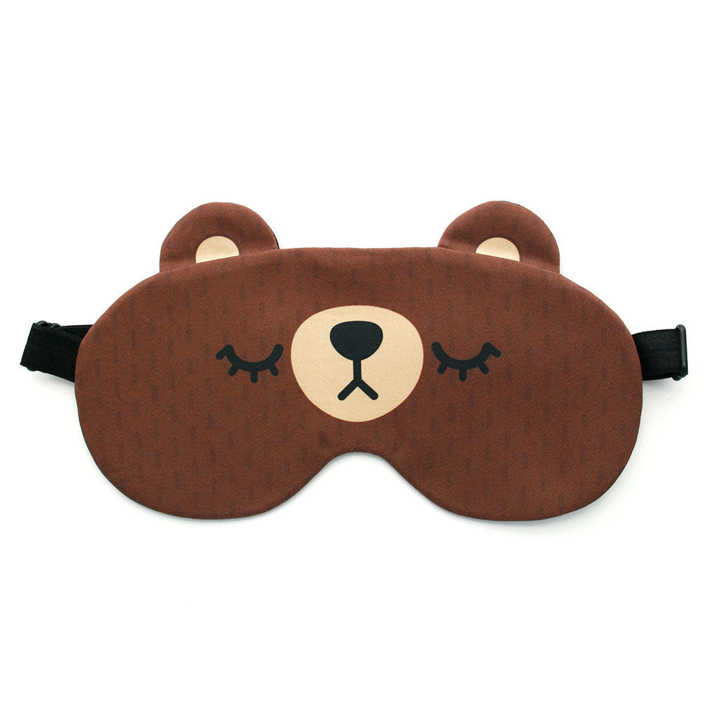Brown Bear Sleep Mask – hannahdoodle