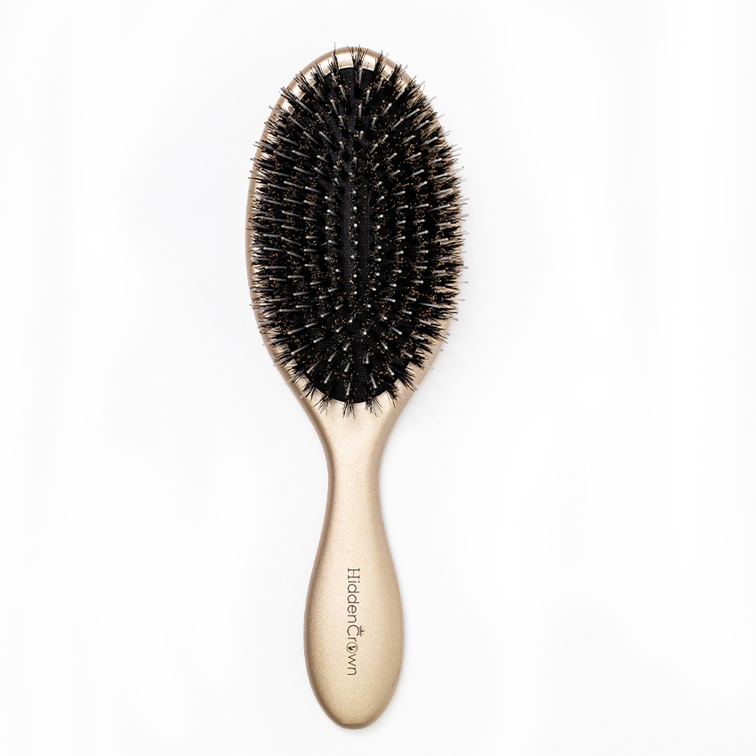 Hidden Crown Boar Bristle Brush