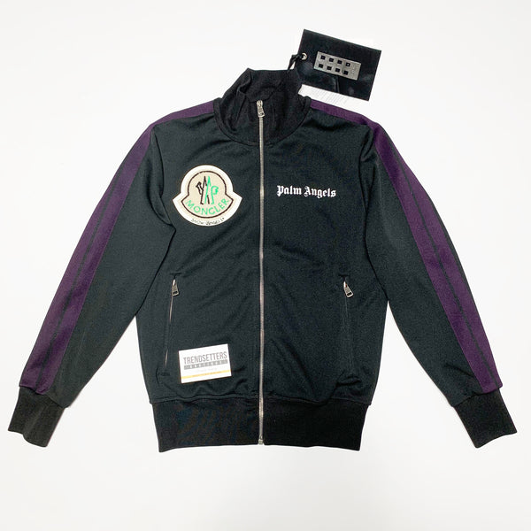 moncler palm angels jacket black