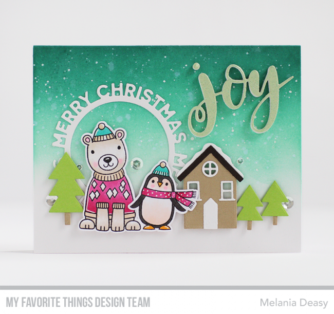 My Favorite Things - Die Namics Merry Christmas Circle Frame – Cloud9 Crafts