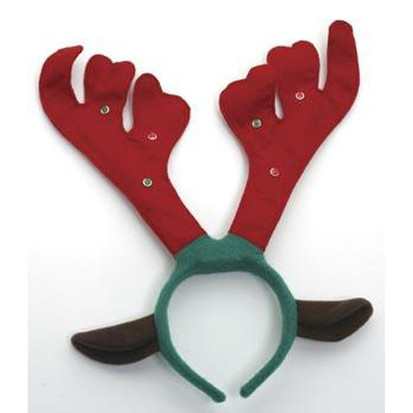 light up reindeer antlers headband