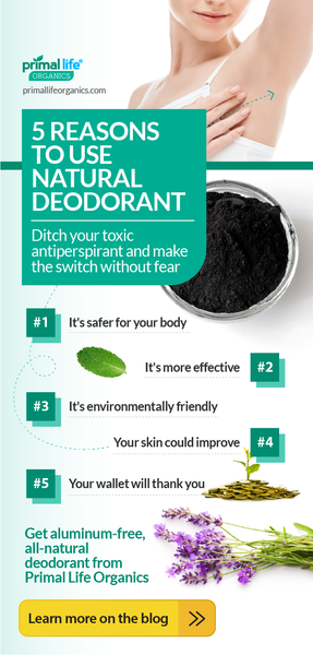 5 Reasons to Switch to Natural Deodorant