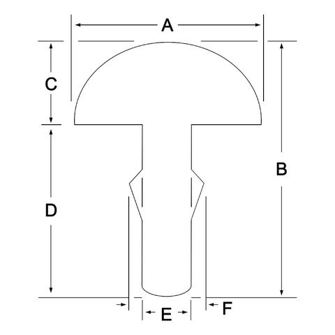 Fret wire specs diagram