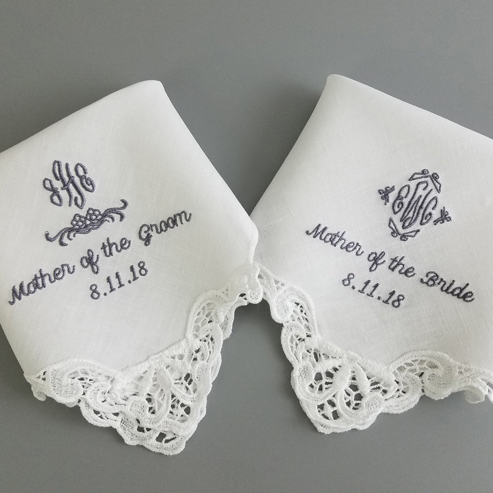 embroidered linen handkerchiefs