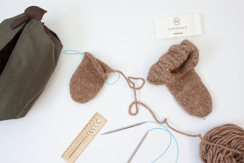 Toba Slippers knitting pattern by Jane Richmond