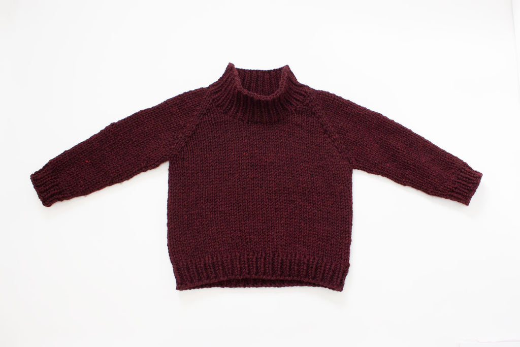Winston Pullover with funnel neck by Jane Richmond