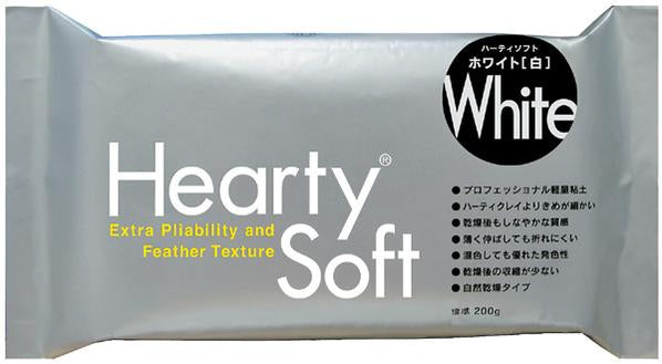 PADICO Hearty Soft Clay White 200g New Japan 