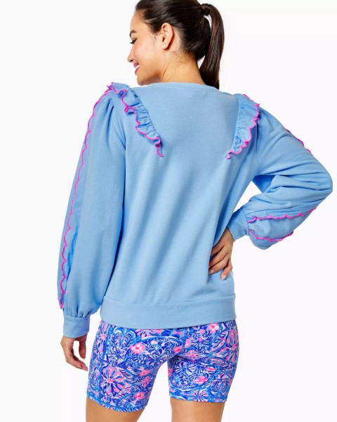Suzy Scalloped Sweatshirt