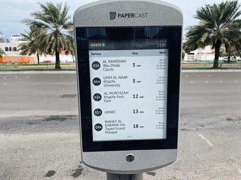 Abu Dhabi Bus Schedule