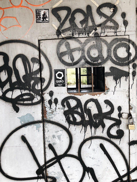 Abandoned Prison Door