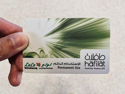 Abu Dhabi Hafilat Bus Card